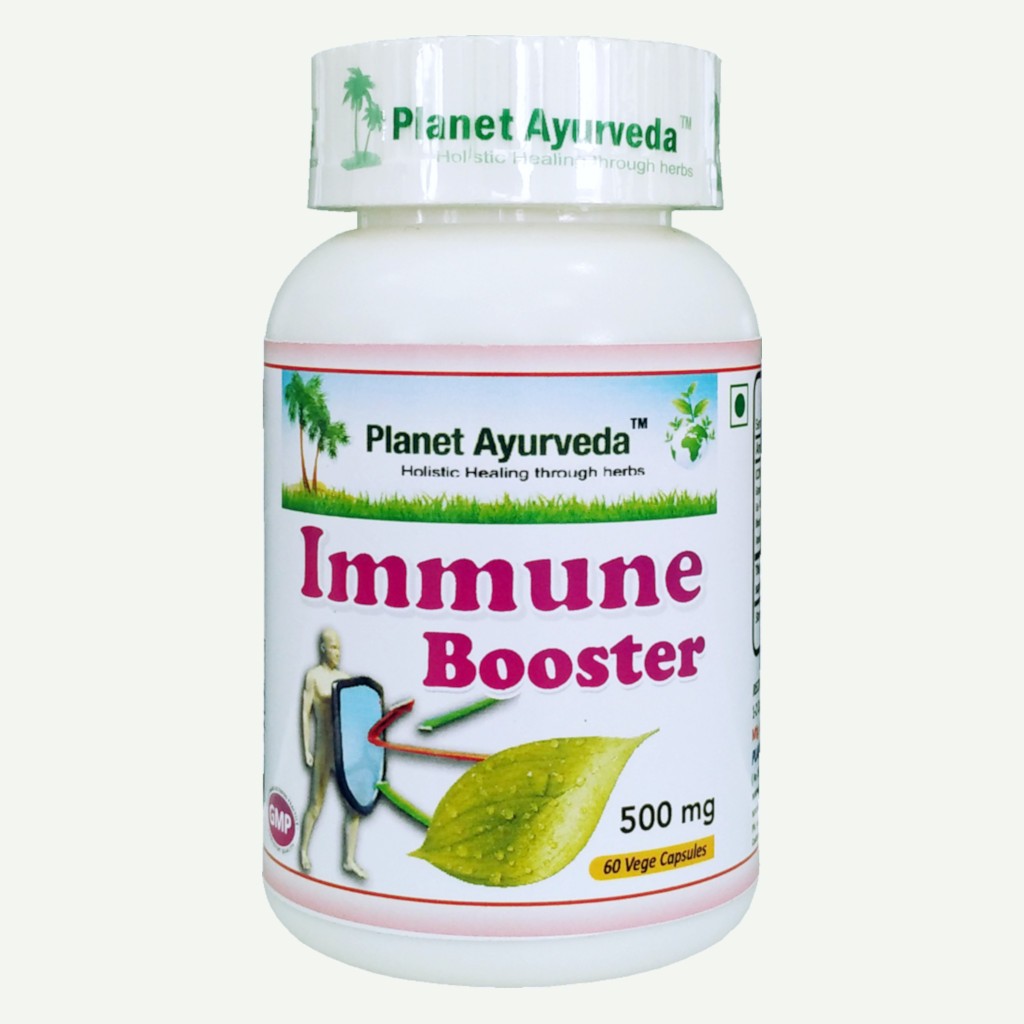 Planet Ayurveda Immune Booster capsules voor het verhogen van immuniteit door hetversterken van je afweersyteem