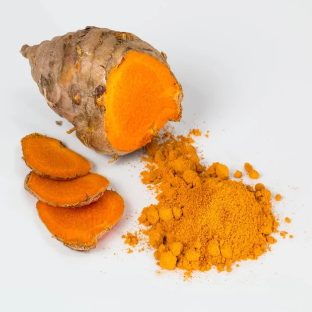 Kurkuma wortelpoeder (Curcuma Longa, Curcumin, Haridra)