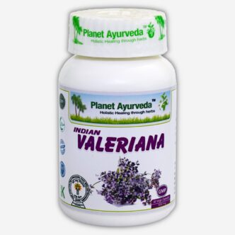 Planet Ayurveda Indian Valeriana capsules (Tagar, Valeriana Wallichi), één van de beste Ayurvedische kruiden om het zenuwstelsel te kalmeren en de geest te strelen.