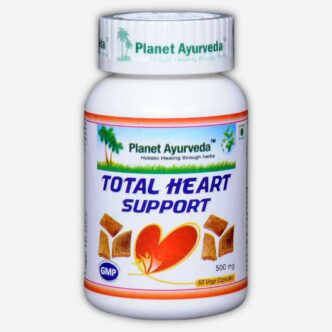 Planet Ayurveda Total Heart Support capsules - Ayurvedisch mengsel van effectieve kruiden ter ondersteuning van het hart en het gehele cardiovasculaire systeem